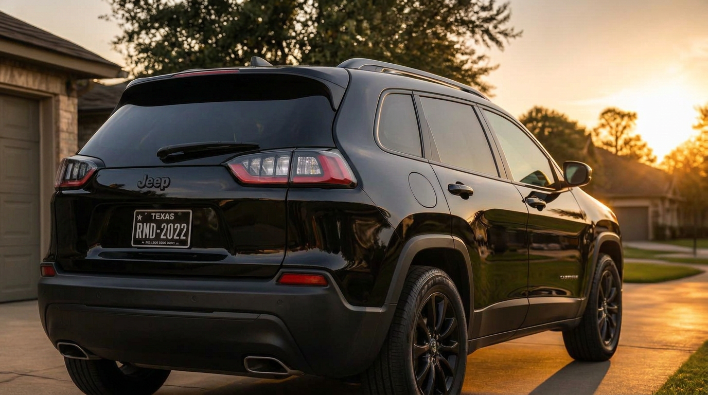 Clean Mobile detailing setup with Jeep Cherokee X